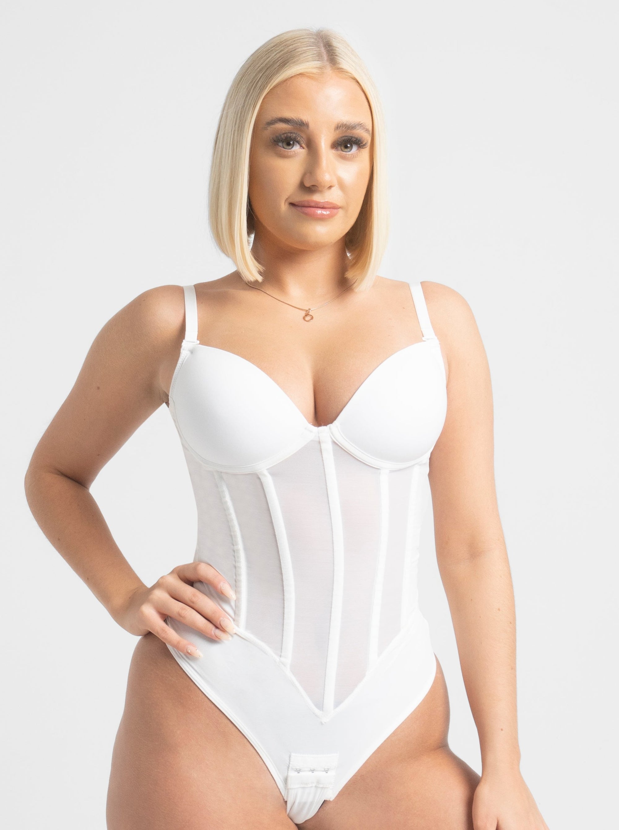 Amber - Shapewear Bodysuit with 5 steel bones