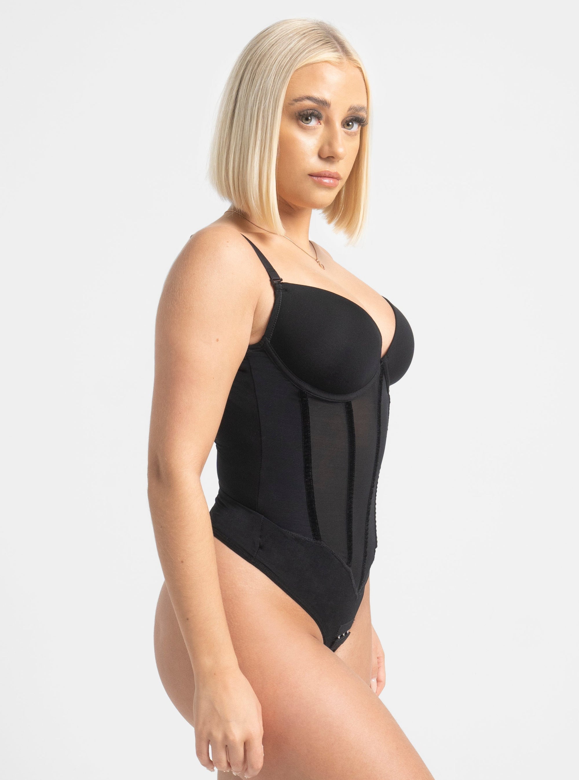 Amber - Shapewear Bodysuit with 5 steel bones