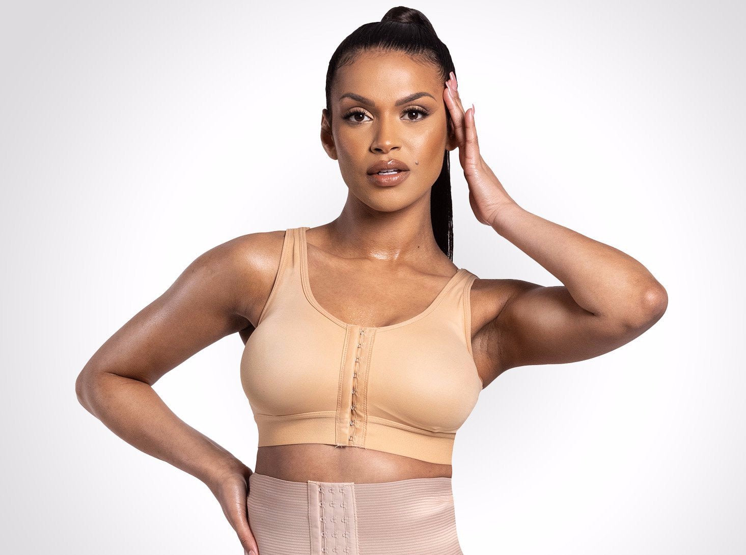 Corrigerende Bh Body Rug Borsten Shapewear Skims