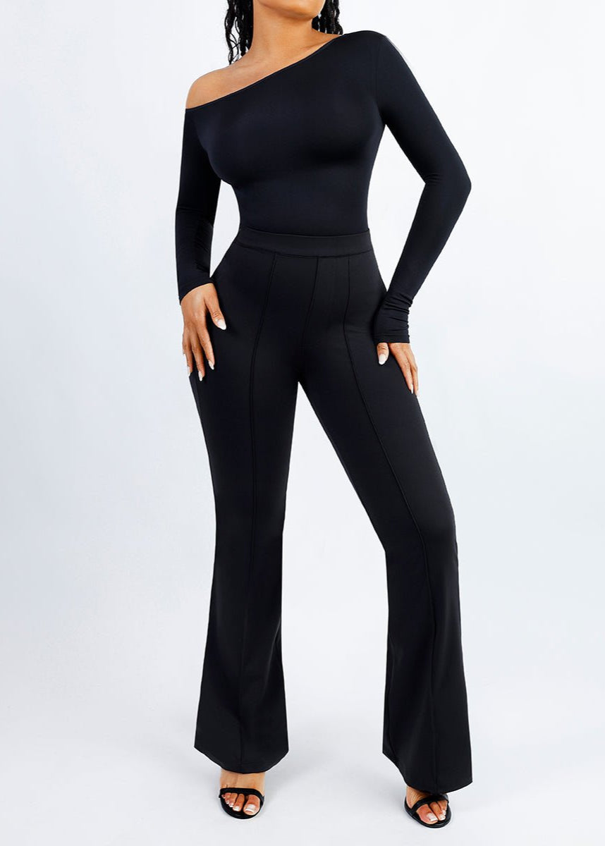 Flare Broek Shapewear Pants Afslanken Slanke Taille