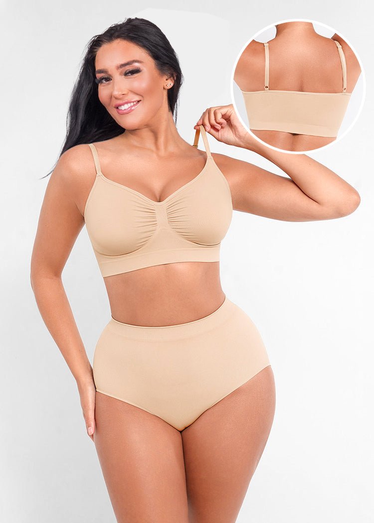 Ashley - Naadloze Shaping BH met Verstelbare Schouderbandjes - Bella Fit™