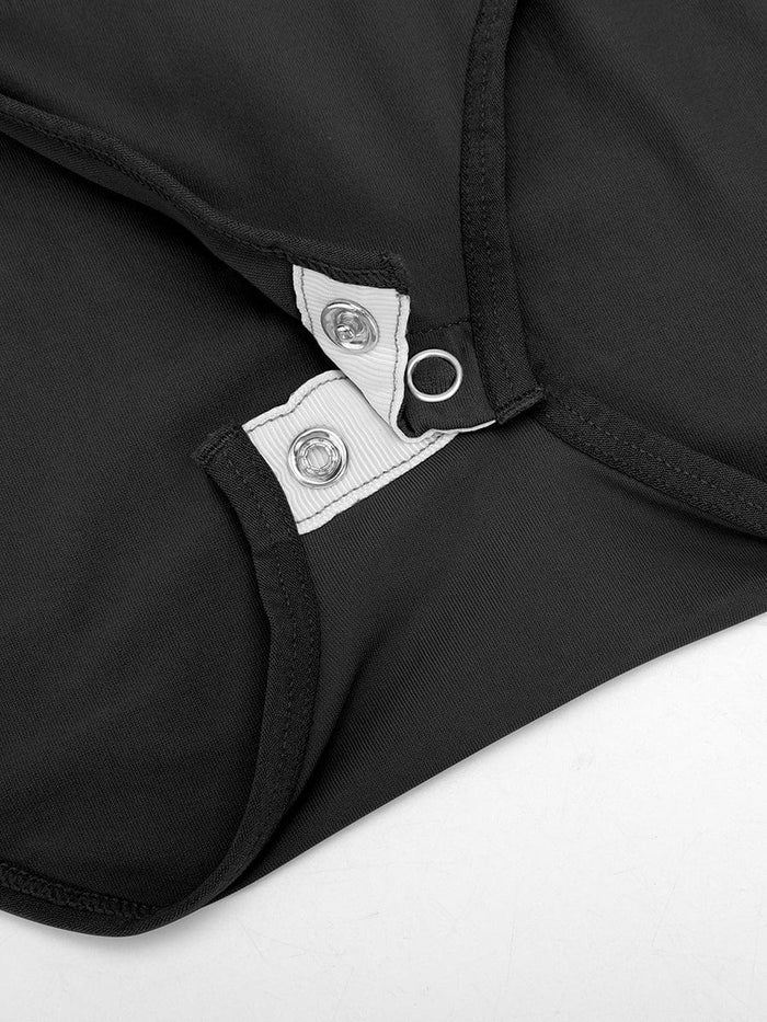 Milena – Ultra - Soft Sculpted Silhouette Naadloze Long - Sleeve Bodysuit - Bella Fit™