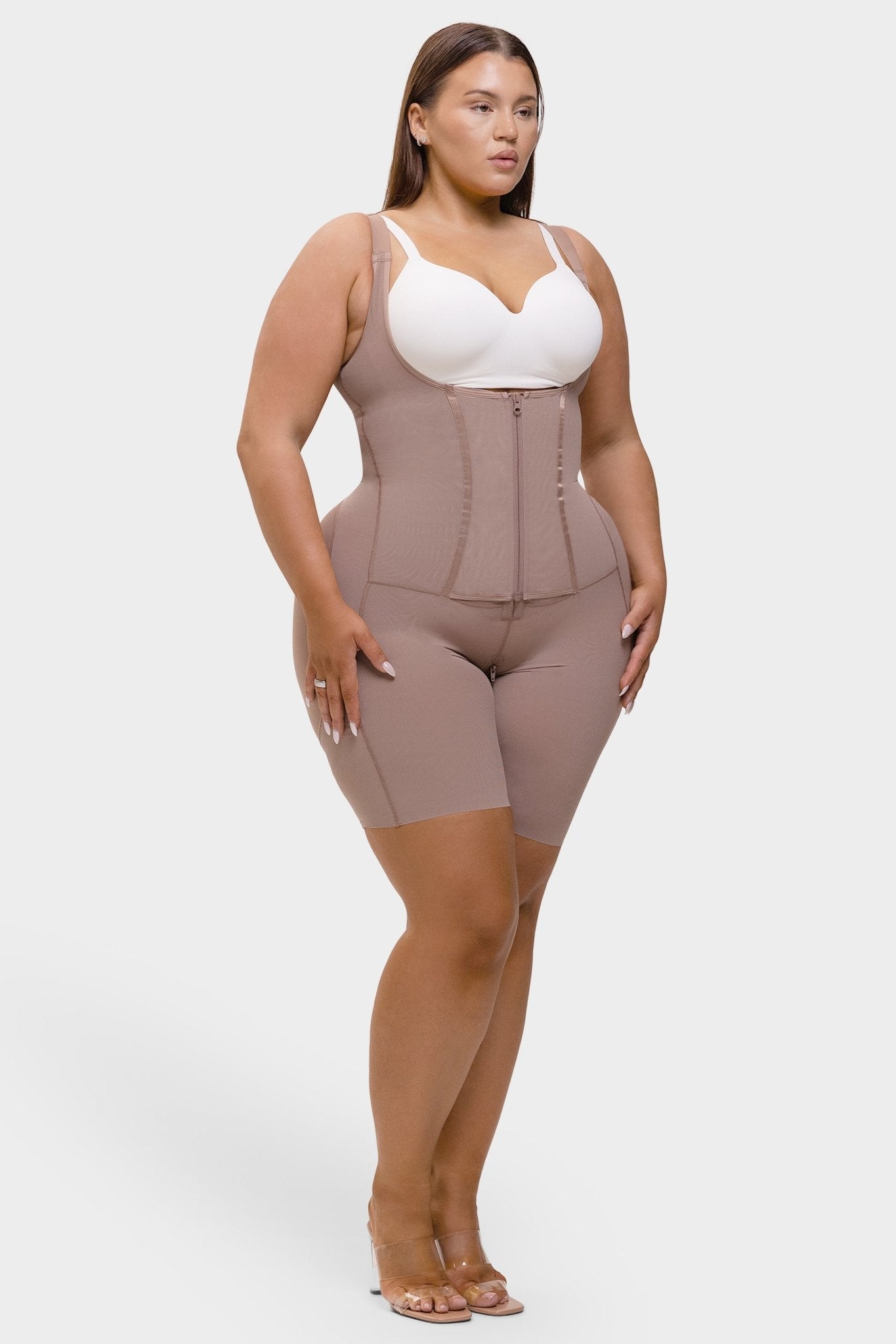 Rebecca 2.0 - Postoperatieve Shapewear met U - Vormige Borstondersteuning - Bella Fit™