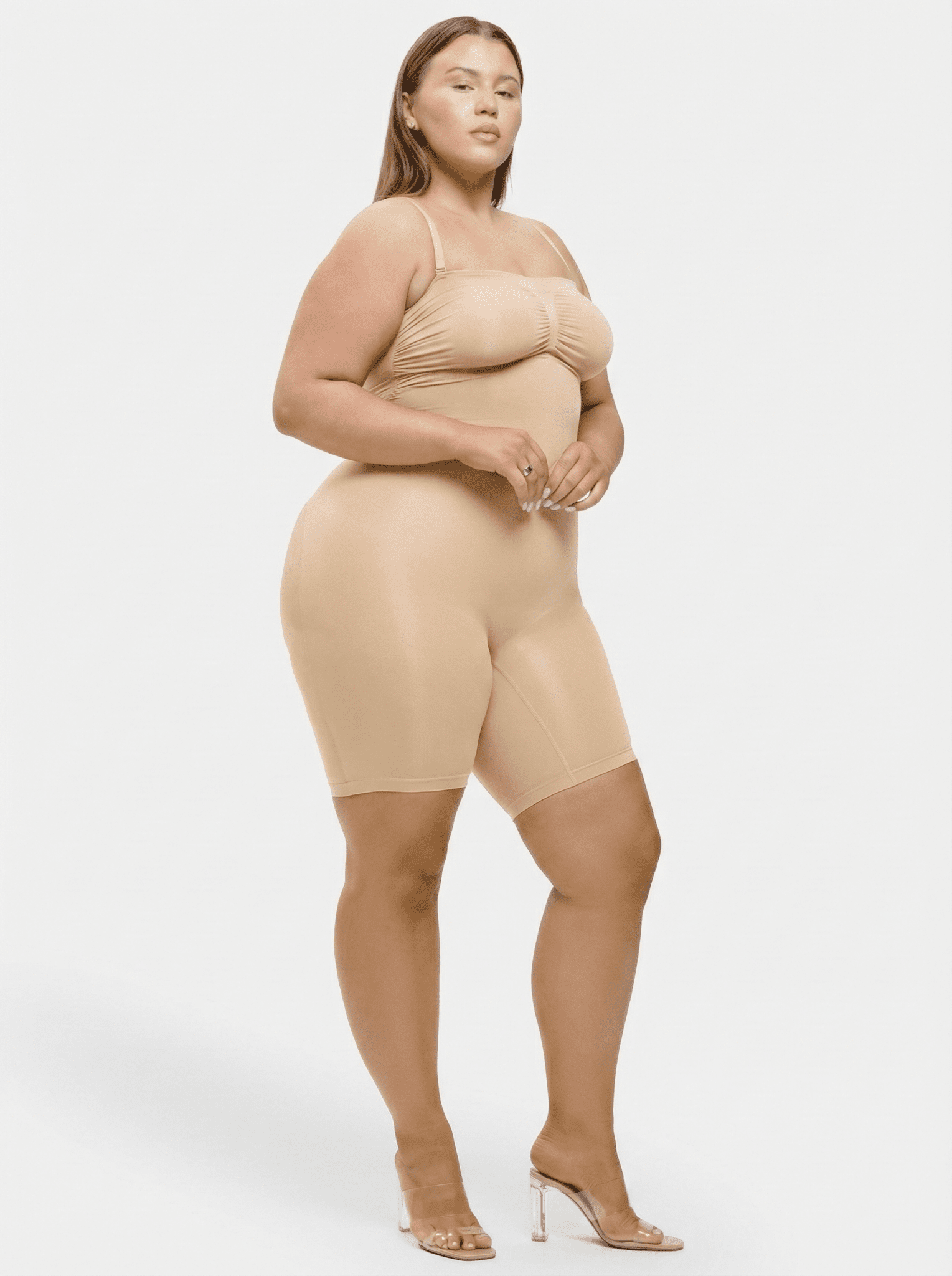 Selma – Strapless Contour Butt - Lifting Bodysuit - Bella Fit™