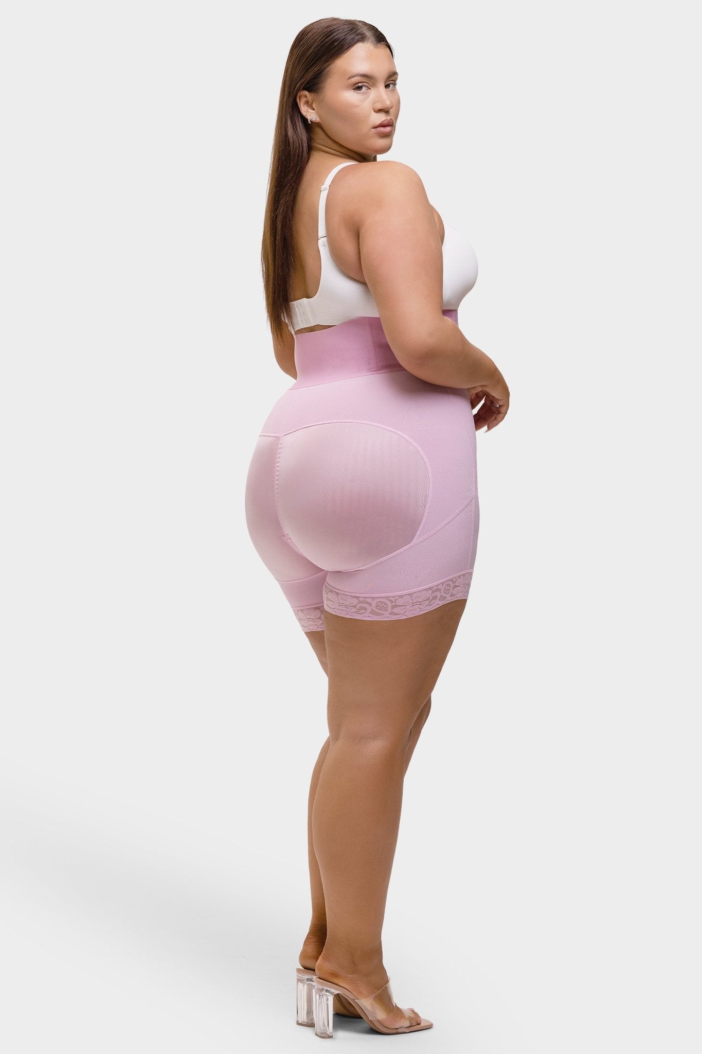 Valentina 2.0 - Hoog Getailleerd Body Shaper 3 Rijen Haakjes En Baleinen - Bella Fit™